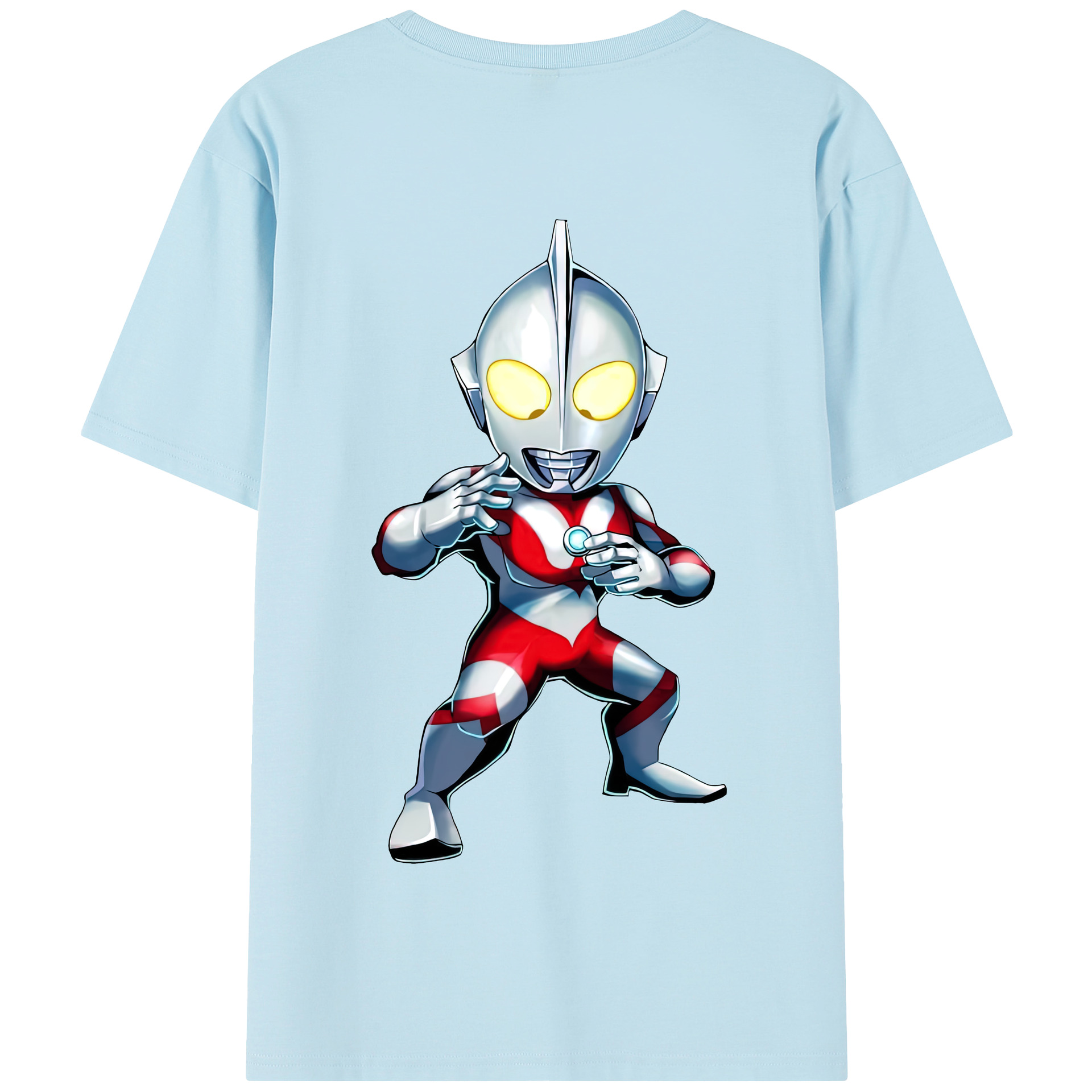 （画像用） ウルトラマン Ultraman 綿100％半袖Tシャツ（背面プリント）